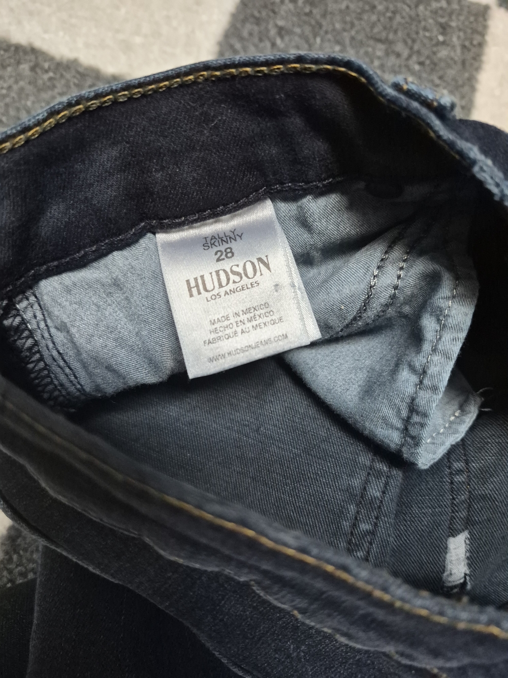 Hudson Dark Wash Tally Skinny Jeans Size 28